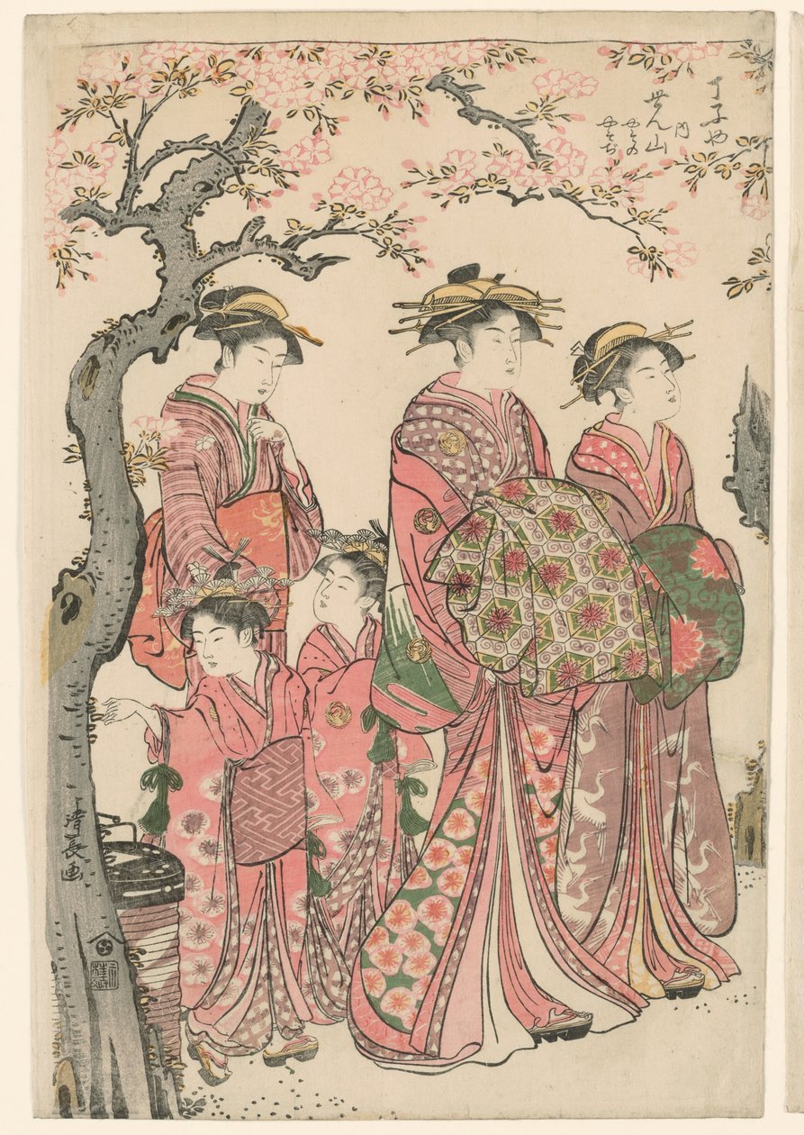 te iskola r kéz s senzan alkotó: Torii Kiyonaga