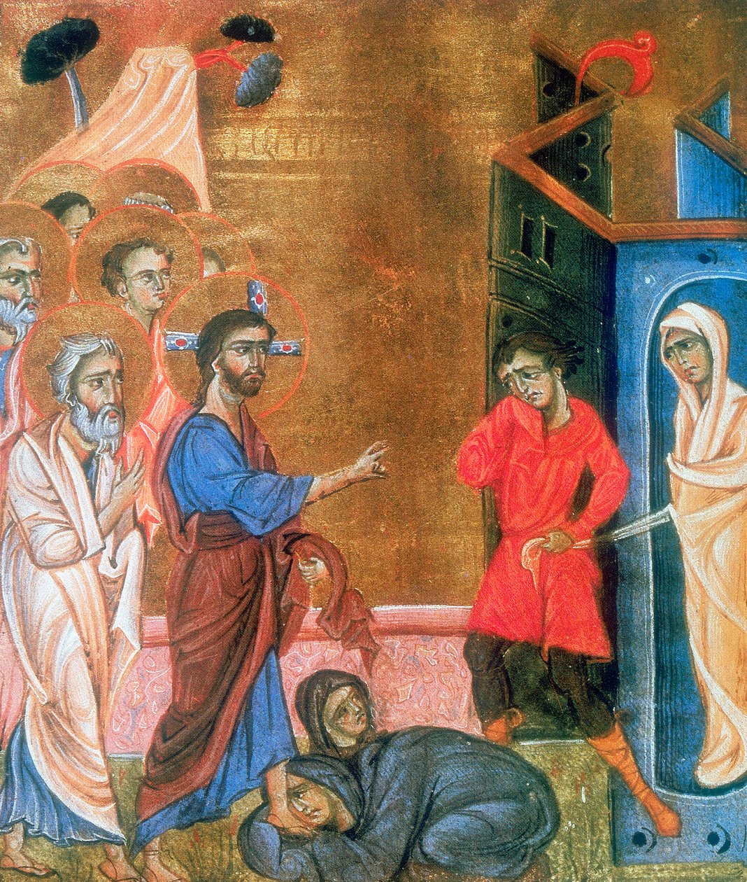 „Lázár feltámasztása”, 1268 alkotó: T