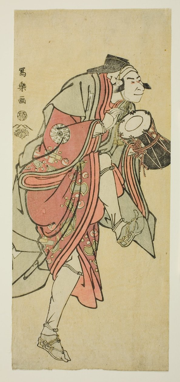 Nakamura Nakasami, Aramaki Mishiro Kanetora Ji Gu Ise d As Matsuri Waka alkotó: Toshusai Sharaku