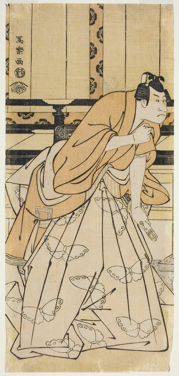 Team Ichikawa Dan Juro Vl mint Tokimune őse (6. Ichikawa Dan Juro őse Tokimune) alkotó: Toshusai Sharaku