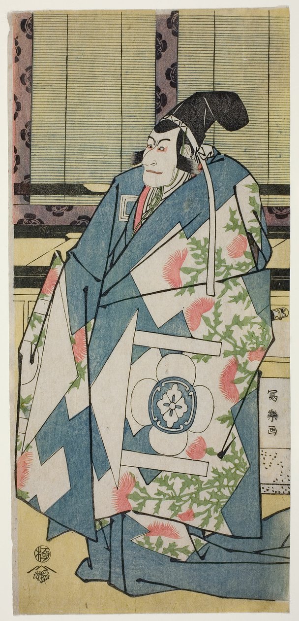 Tea C és r Ichikawa Budo-zome Kudo Saemon Suketsune néven alkotó: Toshusai Sharaku