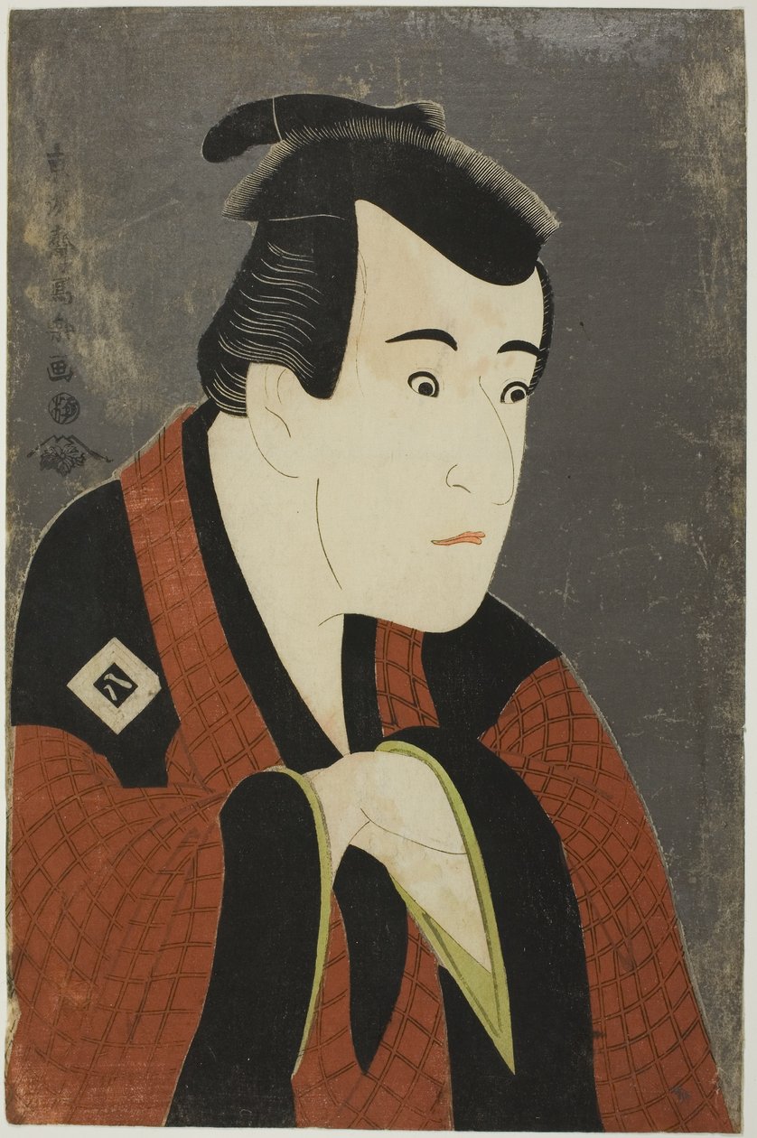 A színész Ichikawa Yaozo III mint Tanabe Bunzo alkotó: Toshusai Sharaku