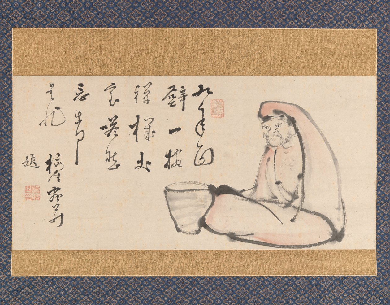 Daruma, 18. század. alkotó: Totoki Baigai