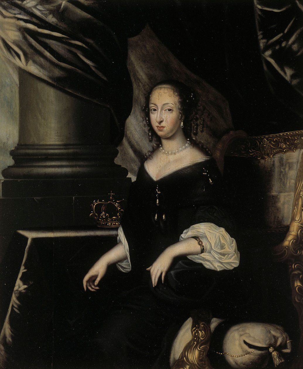 Hedvig Eleonóra királynő alkotó: Toussaint Gelton