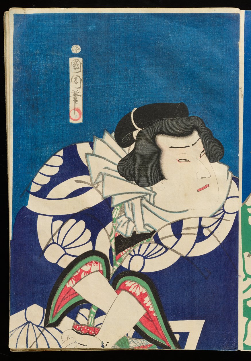 Beliebte Säulen des Frühlings-Sumo-Turniers alkotó: Toyohara Kunichika