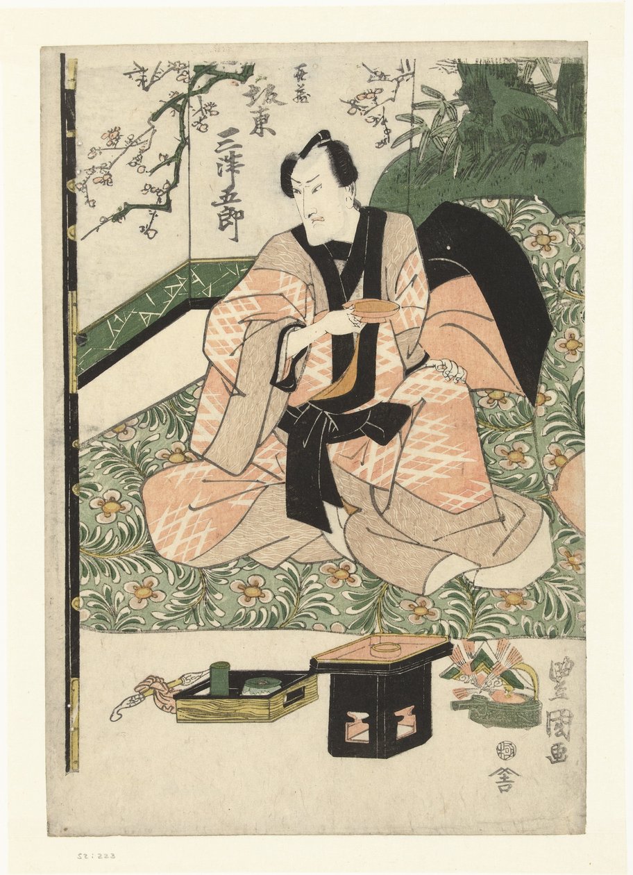 Jó tagja vagyok az ac-teur zenekarnak. alkotó: Toyokuni (II) , Utagawa