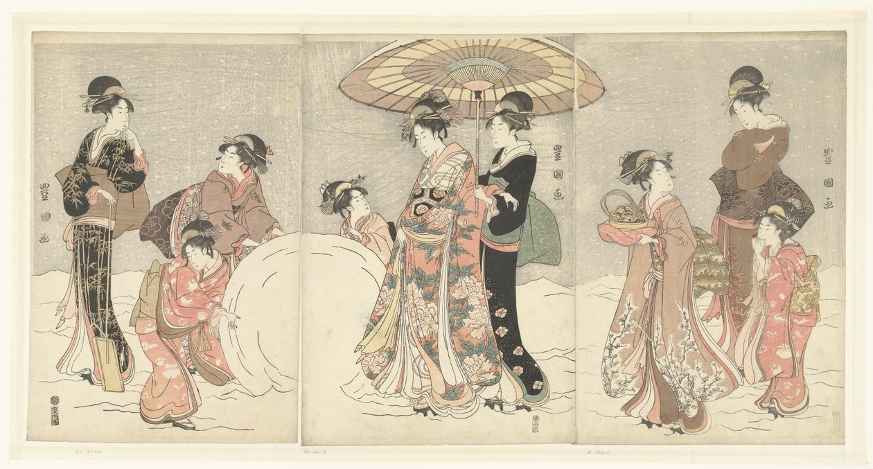 Hógolyó alkotó: Toyokuni (II) , Utagawa