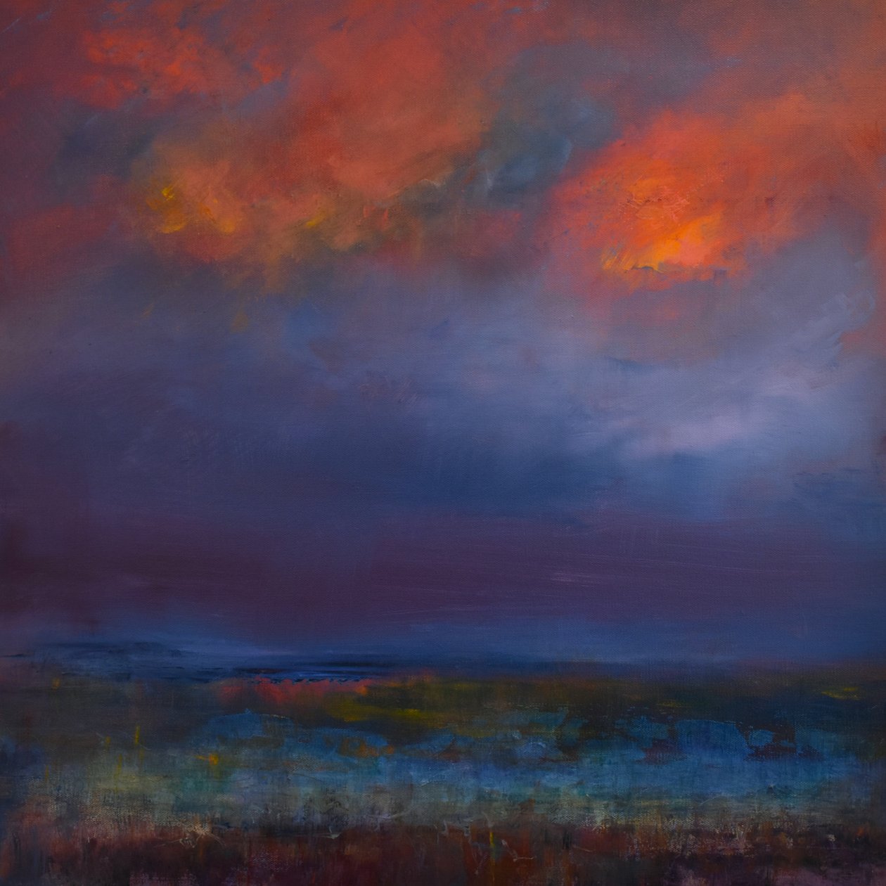 Resplendence, 2019 (olaj, vászon) alkotó: Tracy Lambros