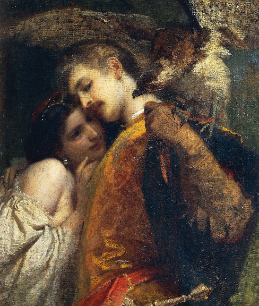 A solymász, Tranquillo Cremona alkotó: Tranquillo Cremona