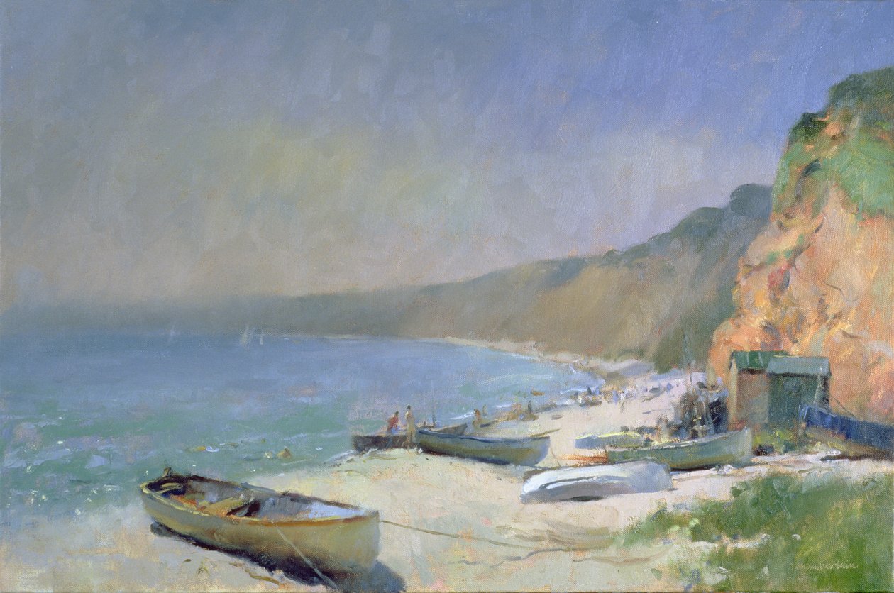 Shimmering Beach, Budleigh Salterton alkotó: Trevor Chamberlain