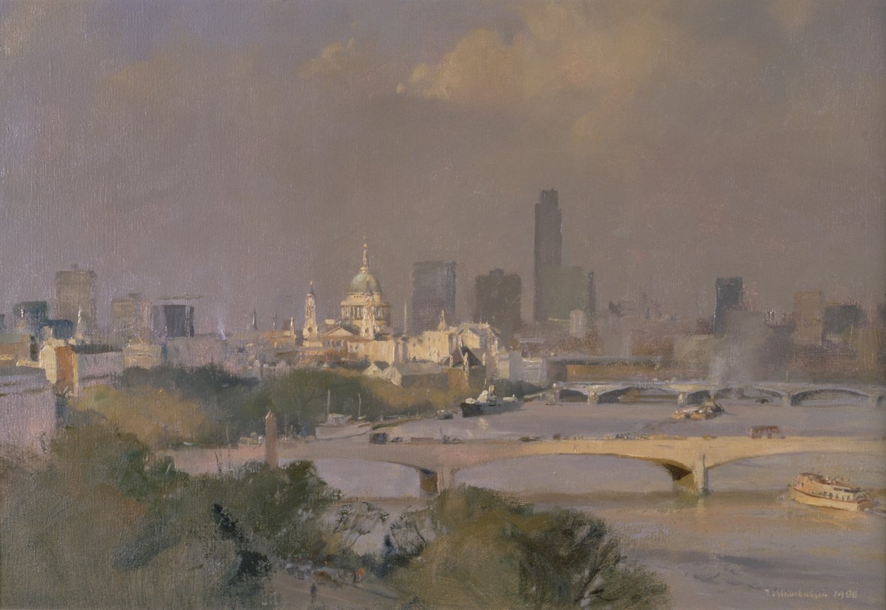Fülledt délután augusztusban, Kings Reach, 1988 alkotó: Trevor Chamberlain