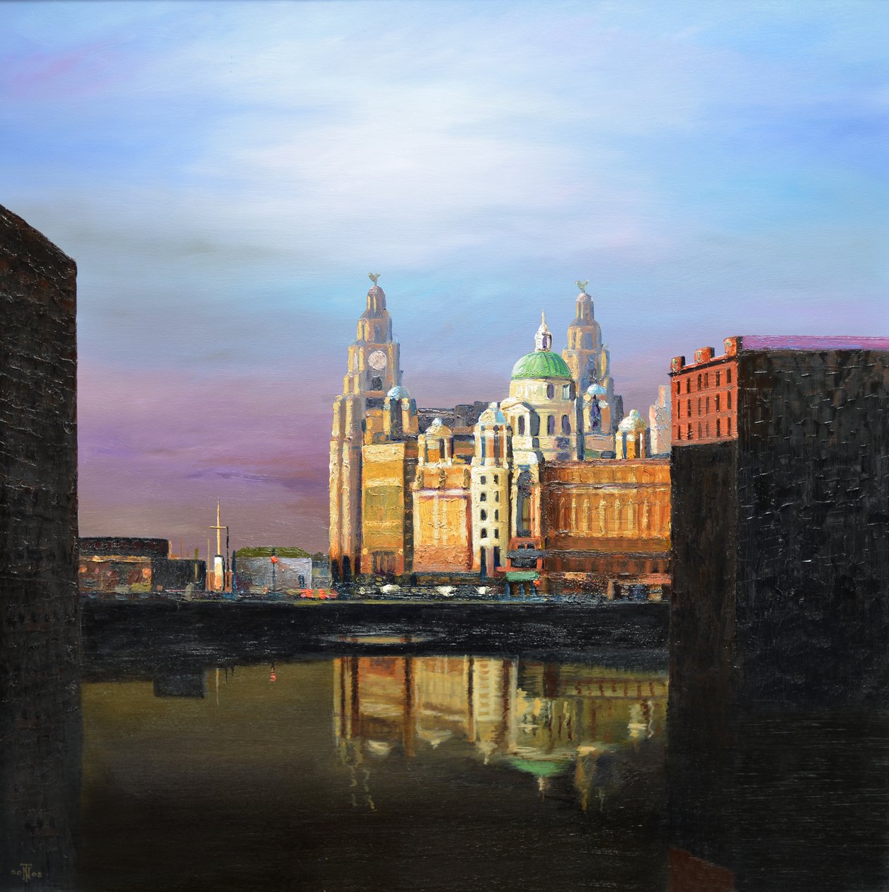 Albert Dock, Liverpool, 2008 alkotó: Trevor Neal
