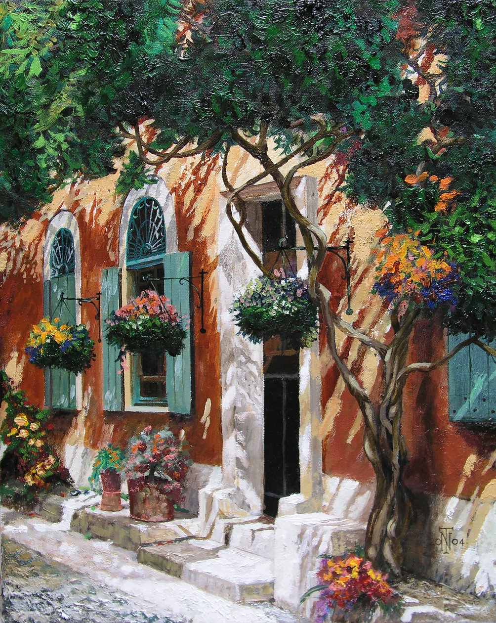Ajtók és ablakok, Pietrasanta, Toszkána, 2000 alkotó: Trevor Neal