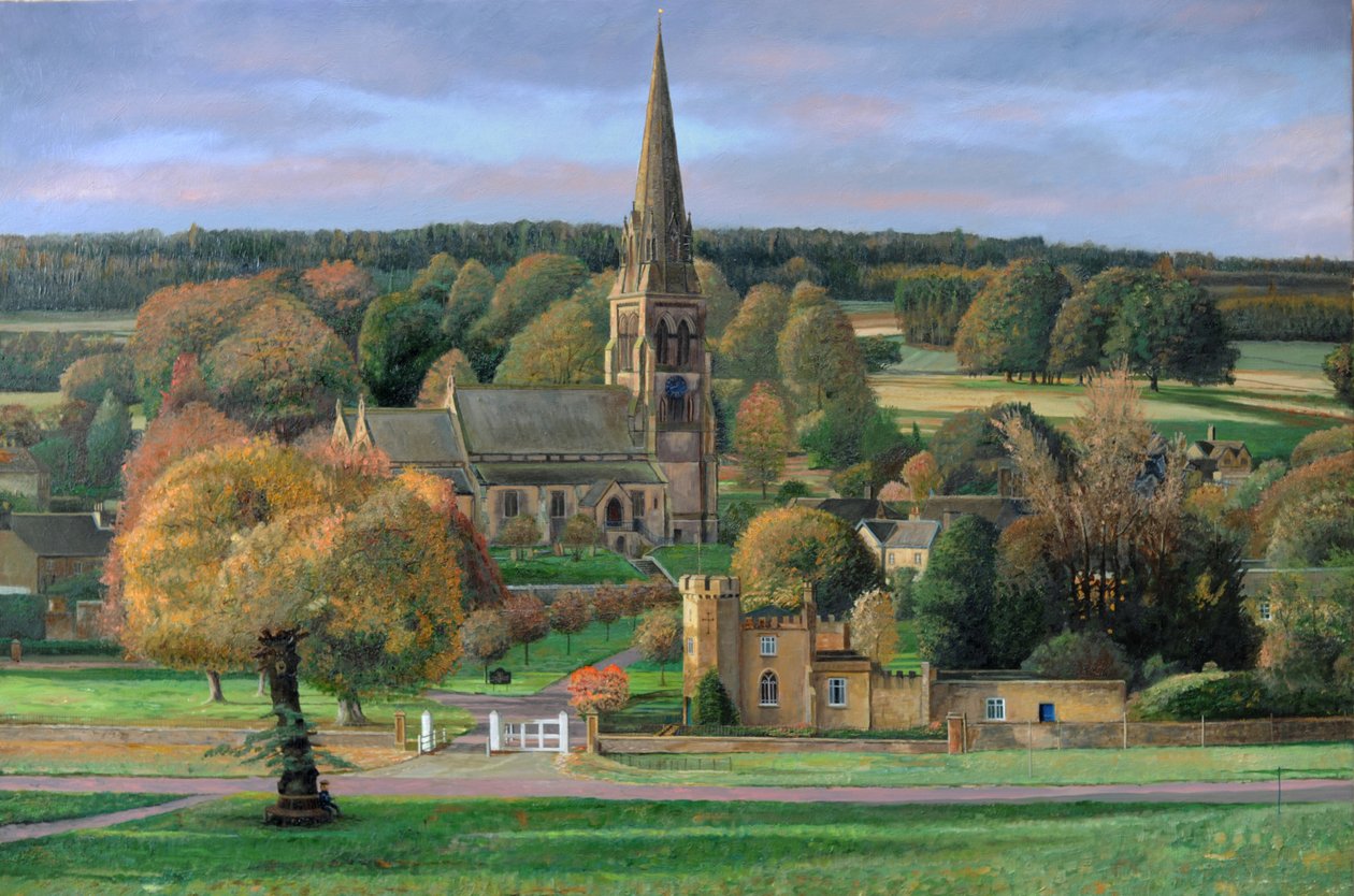 Edensor, Chatsworth Park, Derbyshire, 2009 alkotó: Trevor Neal