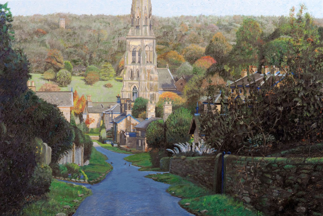 Edensor, Chatsworth Prak, Derbyshire, 2009 alkotó: Trevor Neal