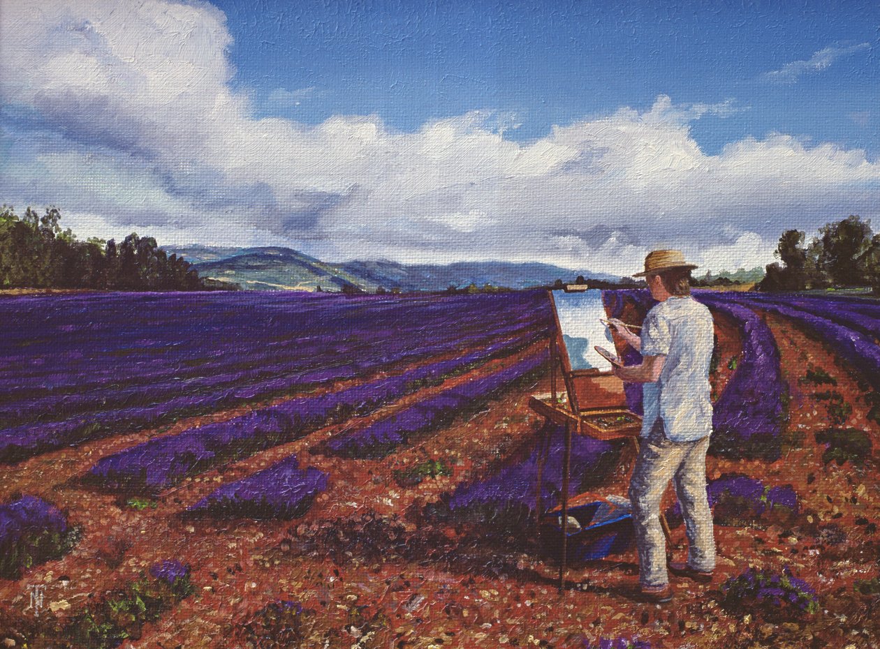 Festő, Vaucluse, Provence, 1998 alkotó: Trevor Neal