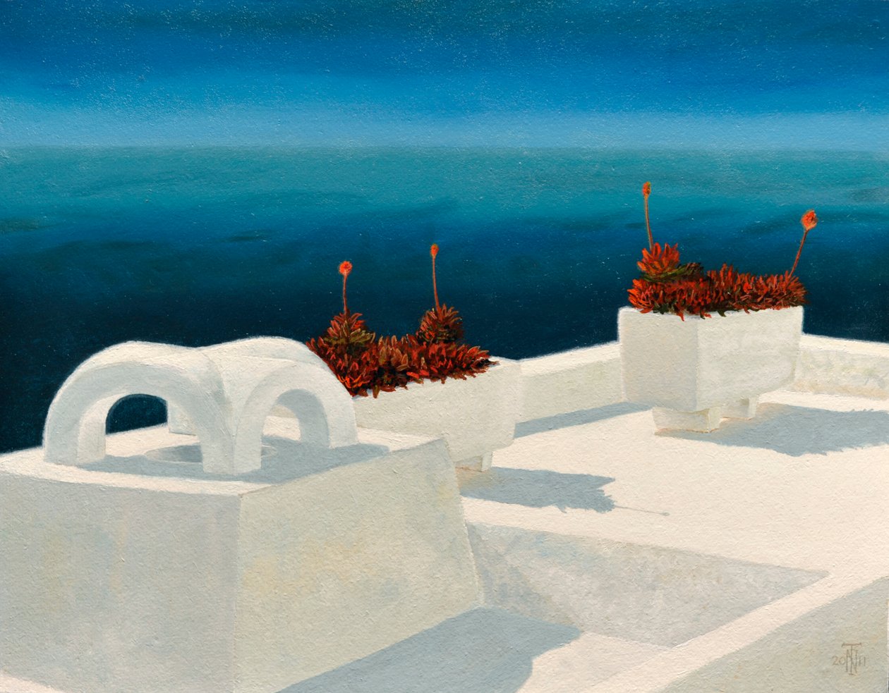 Santorini 5, 2010 alkotó: Trevor Neal