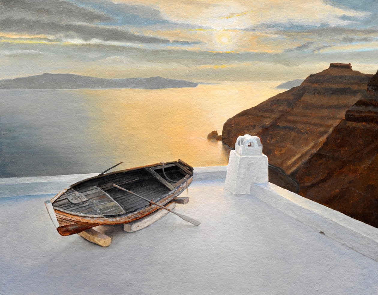 Santorini 7, 2010 alkotó: Trevor Neal
