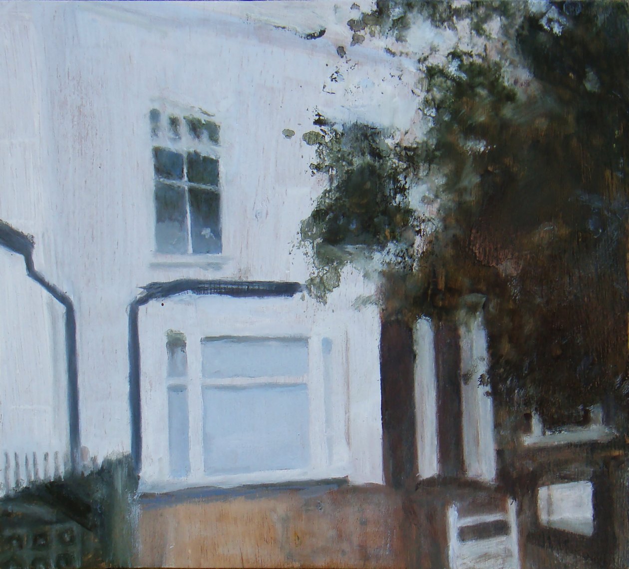 Egy hely, ahol élni lehet 12, 2011 (olaj, rétegelt lemez) alkotó: Trevor Burgess