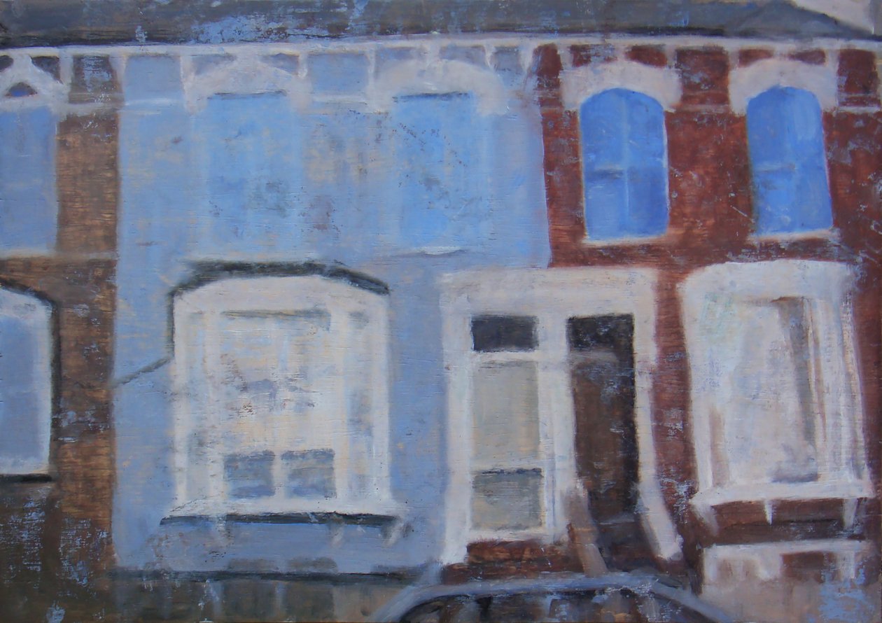 Egy hely, ahol élni lehet 14, 2011 (olaj, rétegelt lemez) alkotó: Trevor Burgess