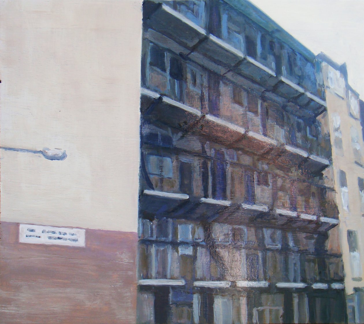 Egy hely, ahol élni 20, 2011 (olaj, rétegelt lemez) alkotó: Trevor Burgess