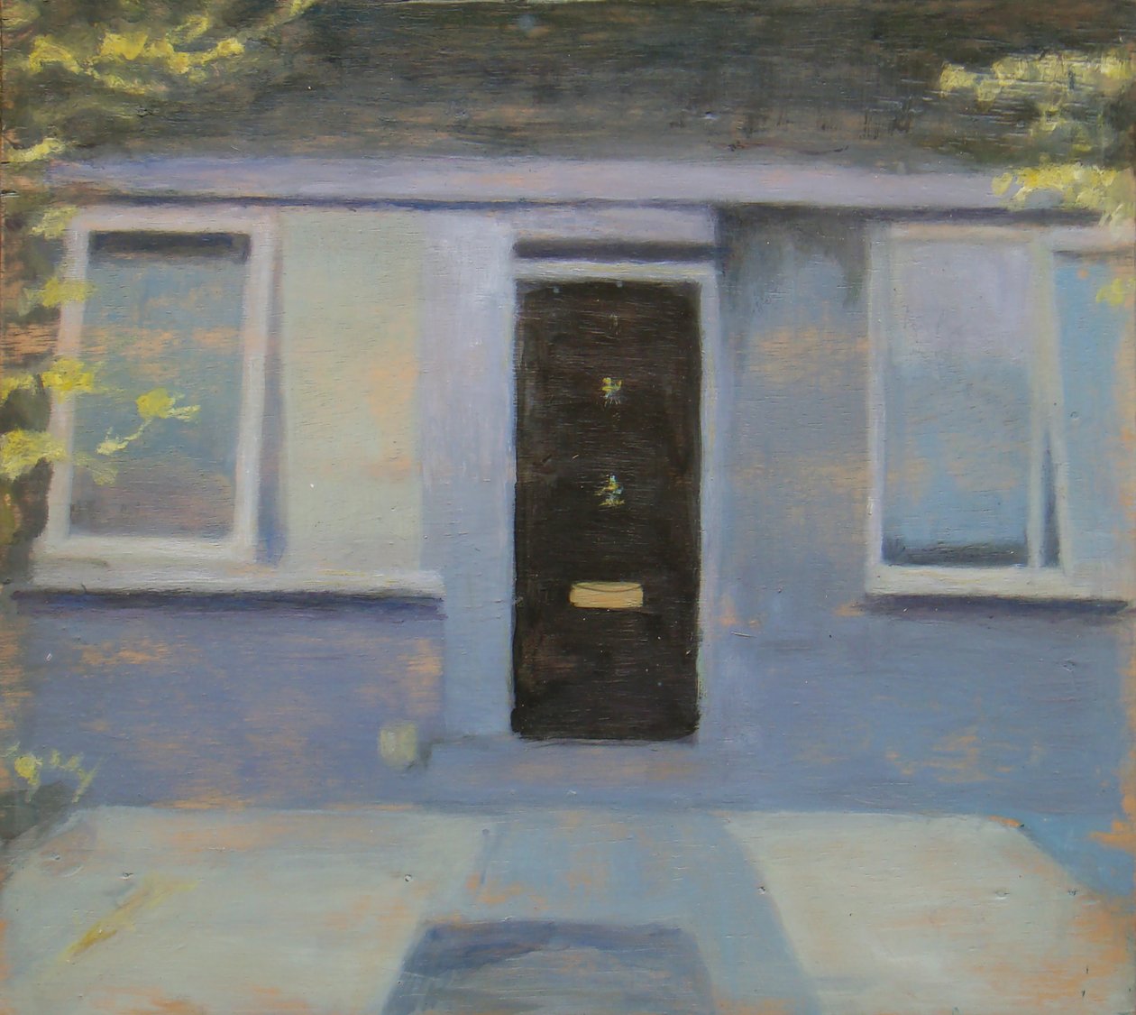Egy hely, ahol élni lehet 2, 2010 (olaj, rétegelt lemez) alkotó: Trevor Burgess