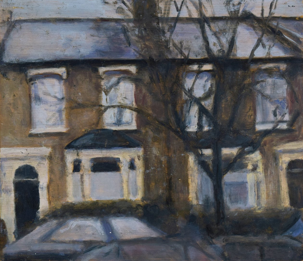 Egy hely, ahol élni lehet 31, 2012 (olaj, rétegelt lemez) alkotó: Trevor Burgess