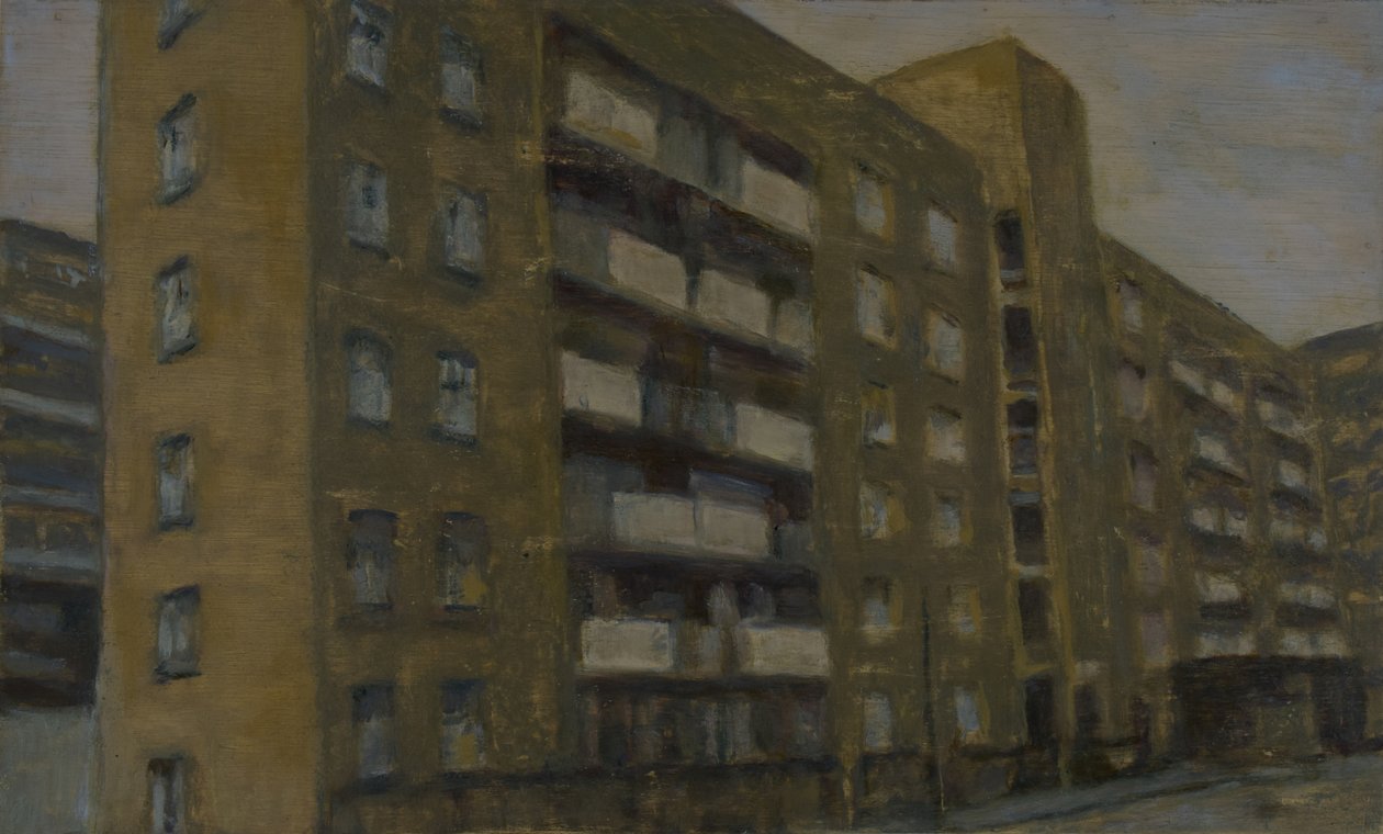 Egy hely, ahol élni lehet 34, 2012 (olaj, rétegelt lemez) alkotó: Trevor Burgess
