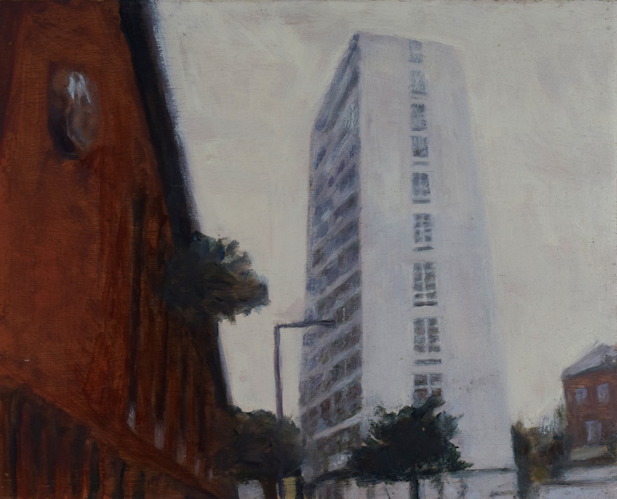 Egy hely, ahol élni lehet 39, 2012 (olaj, rétegelt lemez) alkotó: Trevor Burgess