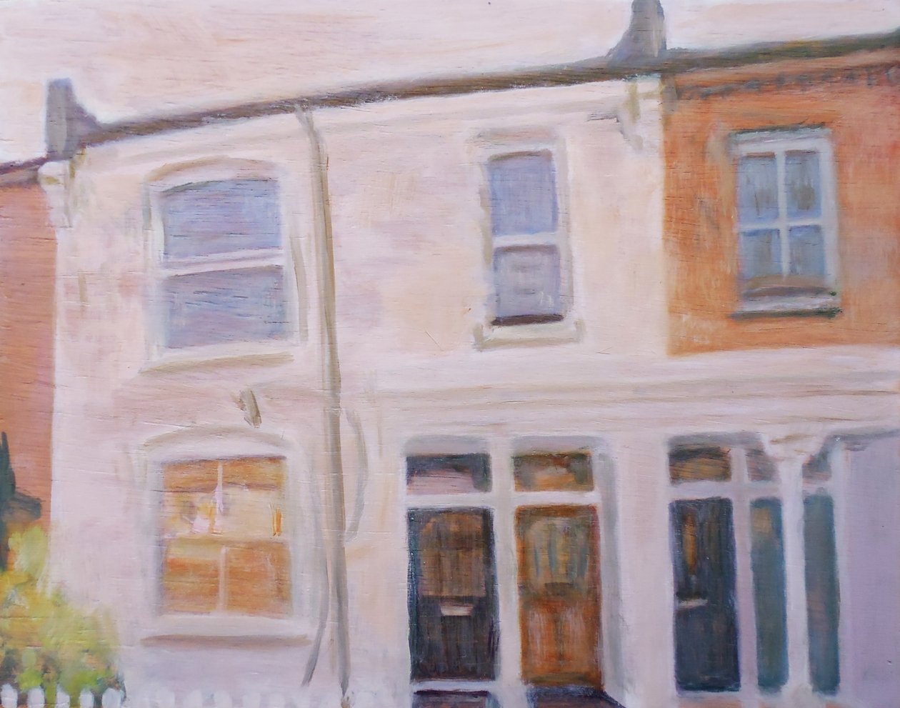 Egy hely, ahol élni 55, 2013 (olaj, rétegelt lemez) alkotó: Trevor Burgess