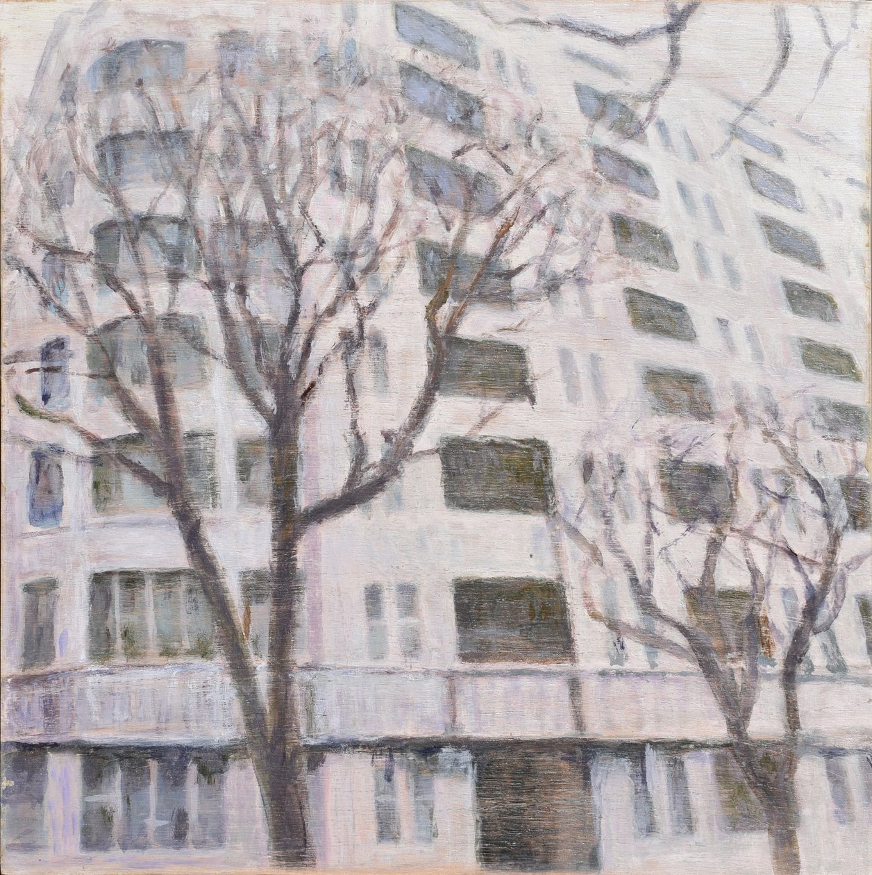 Egy hely, ahol élni 58, 2013 (olaj, rétegelt lemez) alkotó: Trevor Burgess