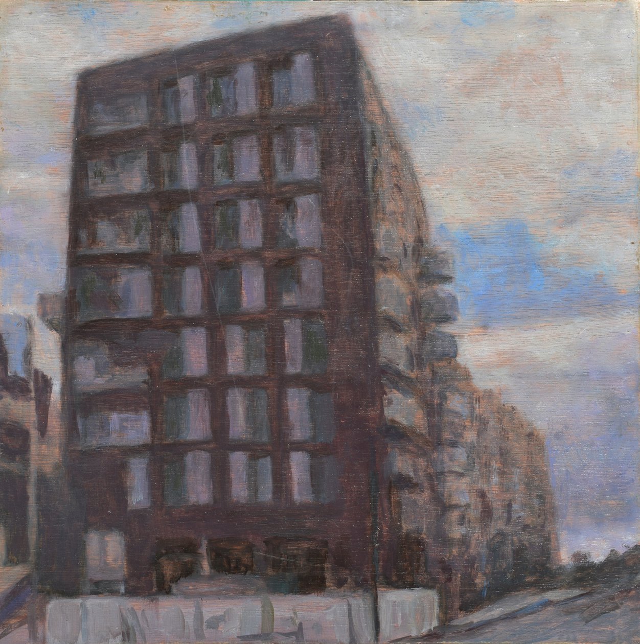 Egy hely, ahol élni 60, 2013 (olaj, rétegelt lemez) alkotó: Trevor Burgess