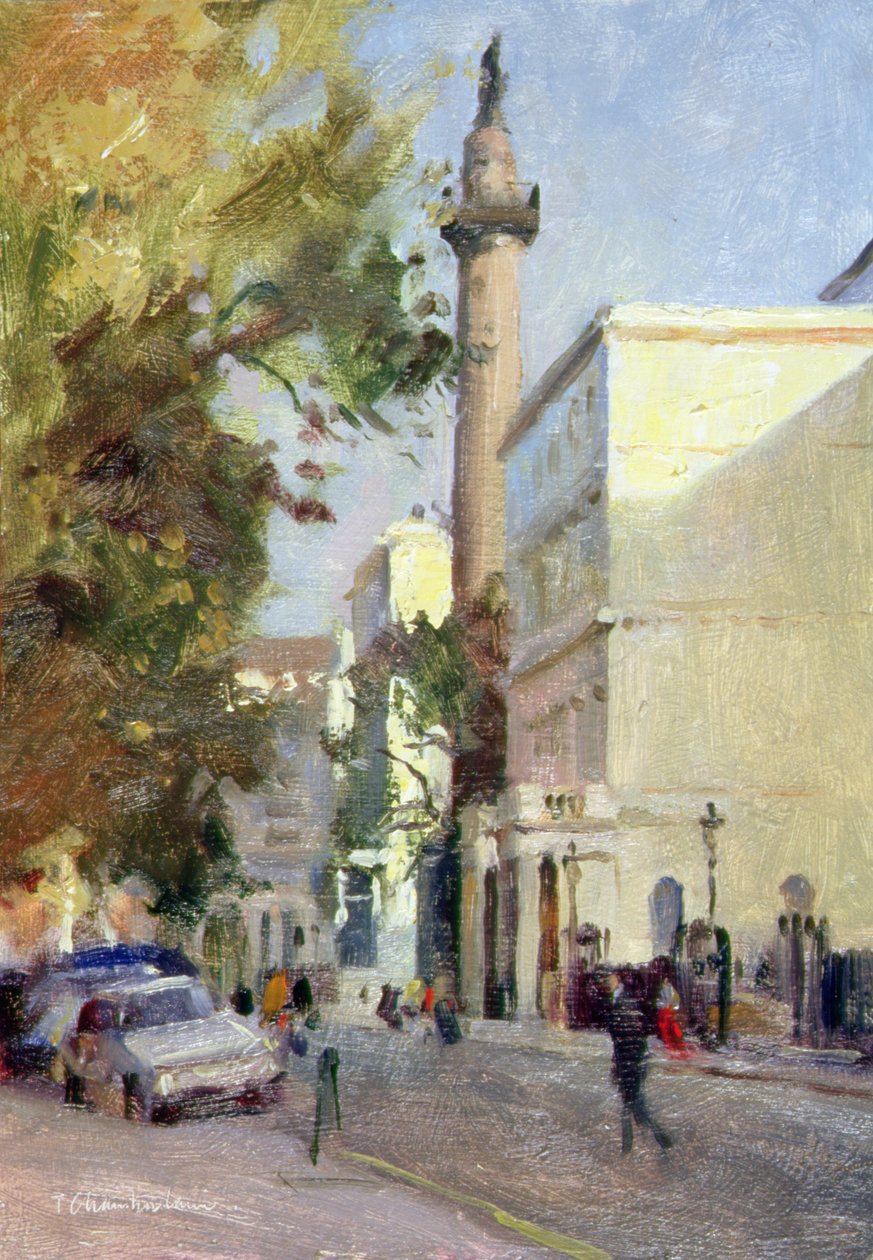 Carlton House Terrace (olaj, vászon) alkotó: Trevor Chamberlain