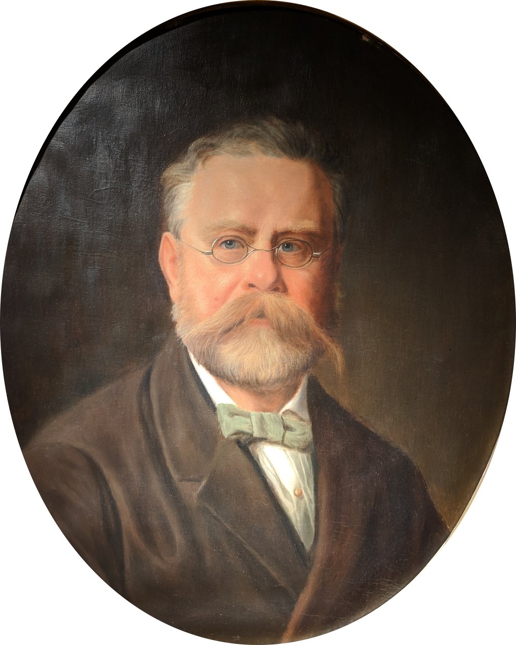Fritz Reuter portréja, Neubrandenburgi Regionális Múzeum alkotó: Trzęsacz