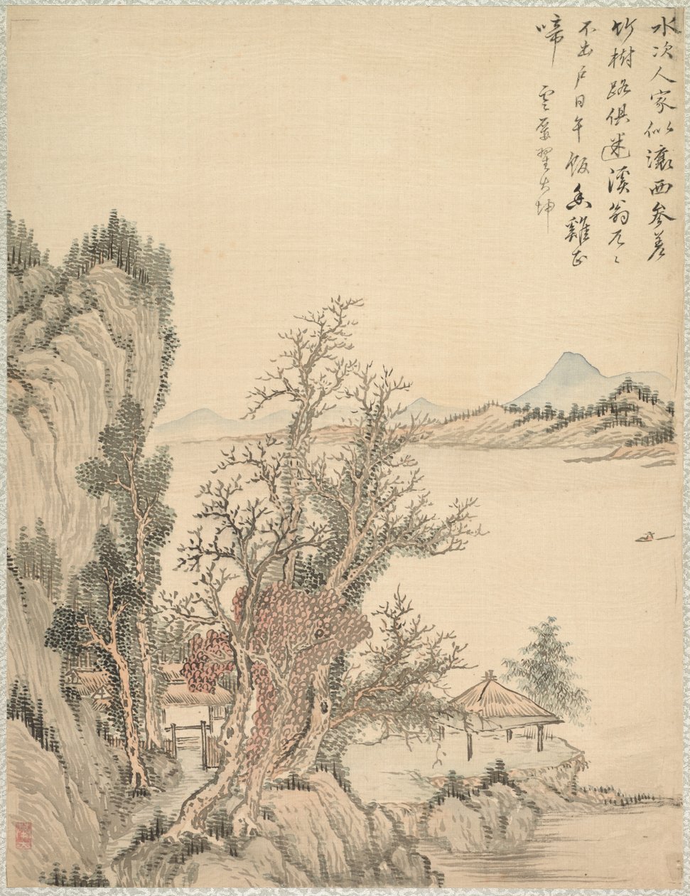 Lakó a parton alkotó: Tsubaki Chinzan