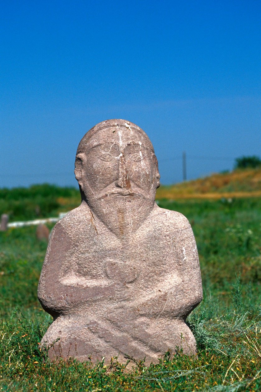 A Nyugati Török Kánság sírköve, 6-10 alkotó: Turkic School