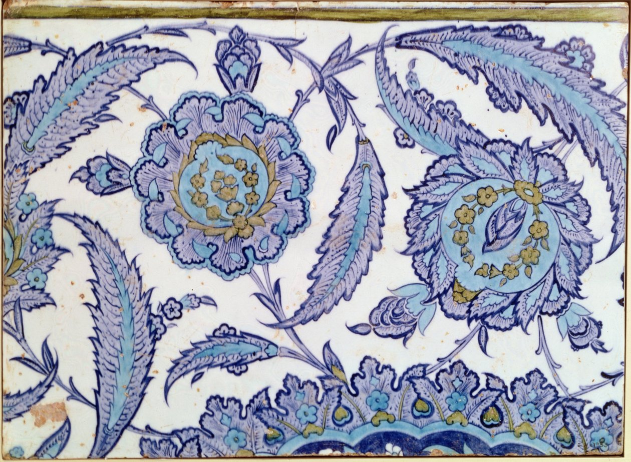 Isnik cserépcserép, 1520-50 körül alkotó: Turkish School