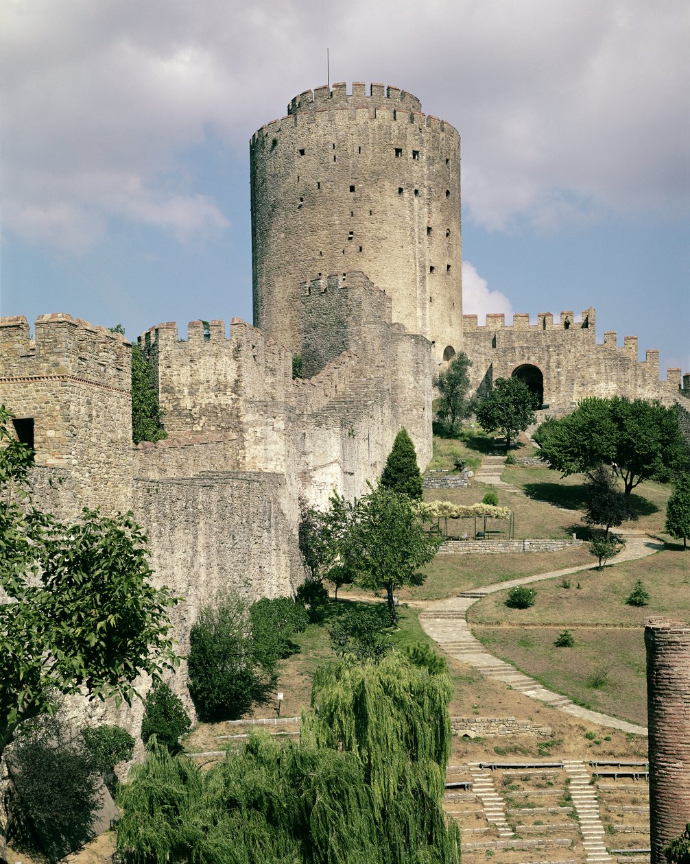 Kilátás az erődre, 1452-ben kezdődött alkotó: Turkish School