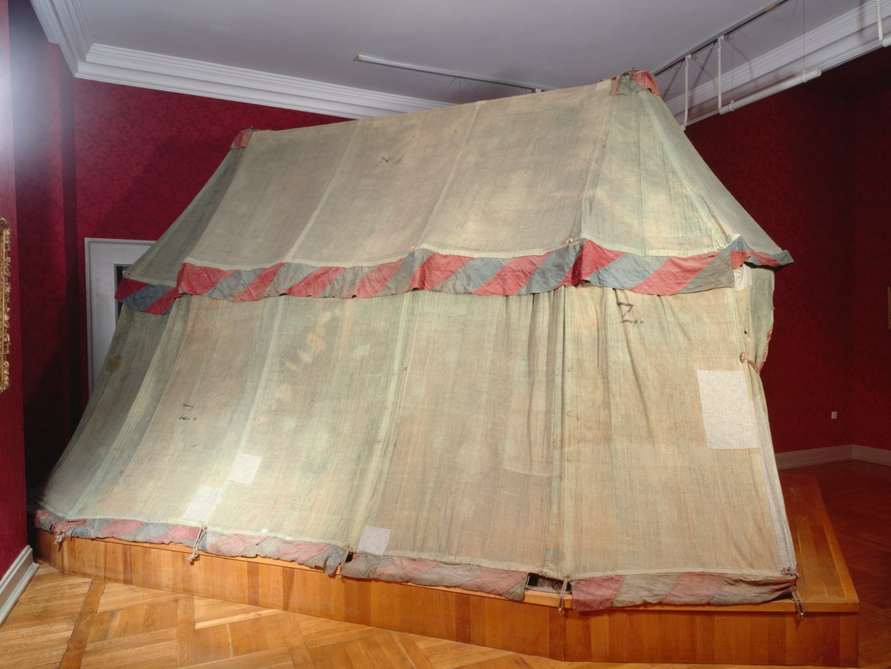 Egy török sátor külső képe (textil) (lásd még: 312159) alkotó: Turkish School