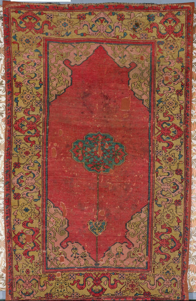 Oushak szőnyeg (gyapjú) alkotó: Turkish School