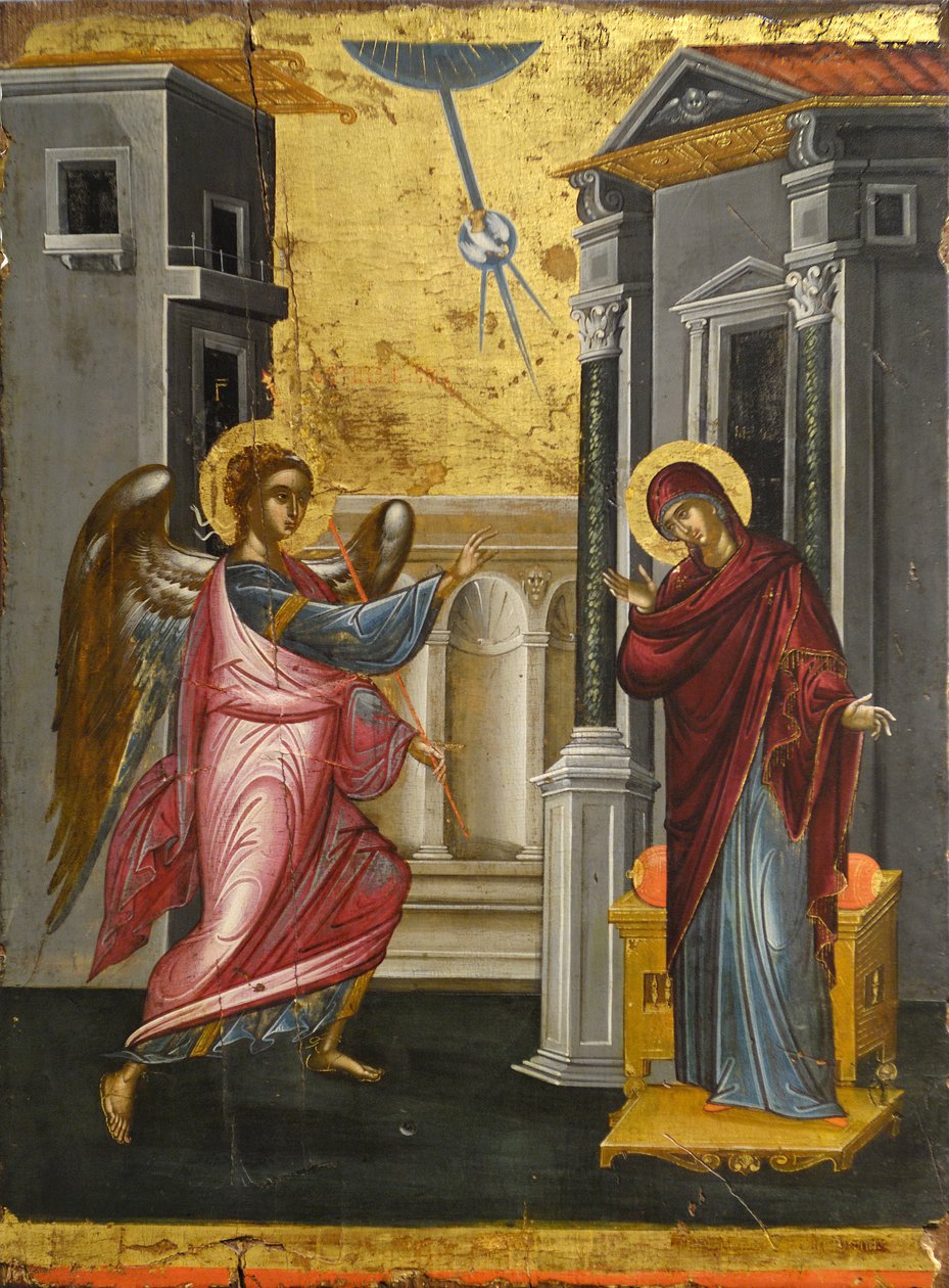 Az Annunciáció alkotó: Tzanfournaris Emmanuel