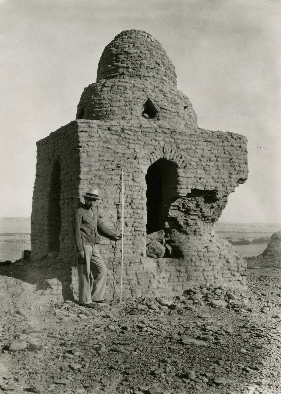 Nagy Sír, nekropolisz, Qasr Ibrim, Egyiptom, fotó: Ugo Monneret de Villard alkotó: Ugo Monneret de Villard