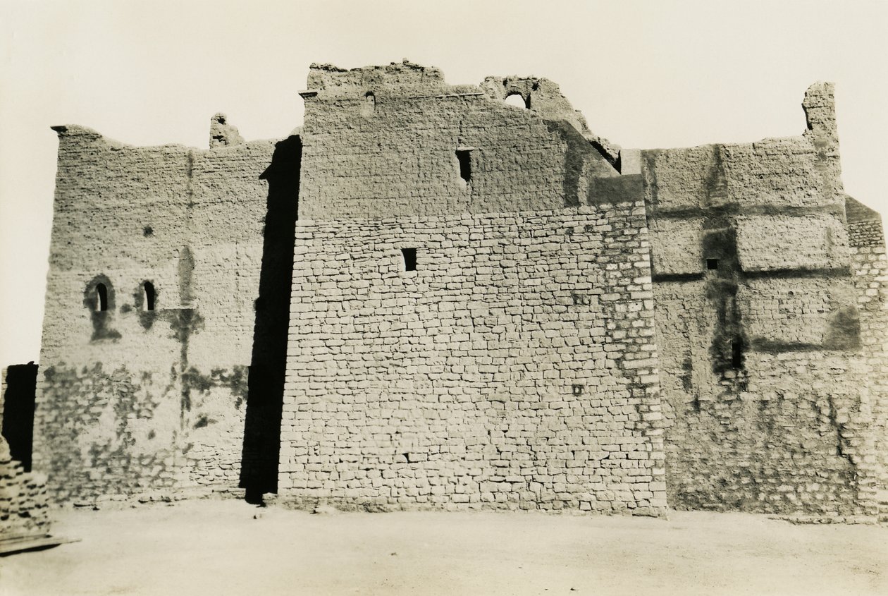 Szent Simeon kolostor, Asszuán, Egyiptom, fotó: Ugo Monneret de Villard alkotó: Ugo Monneret de Villard