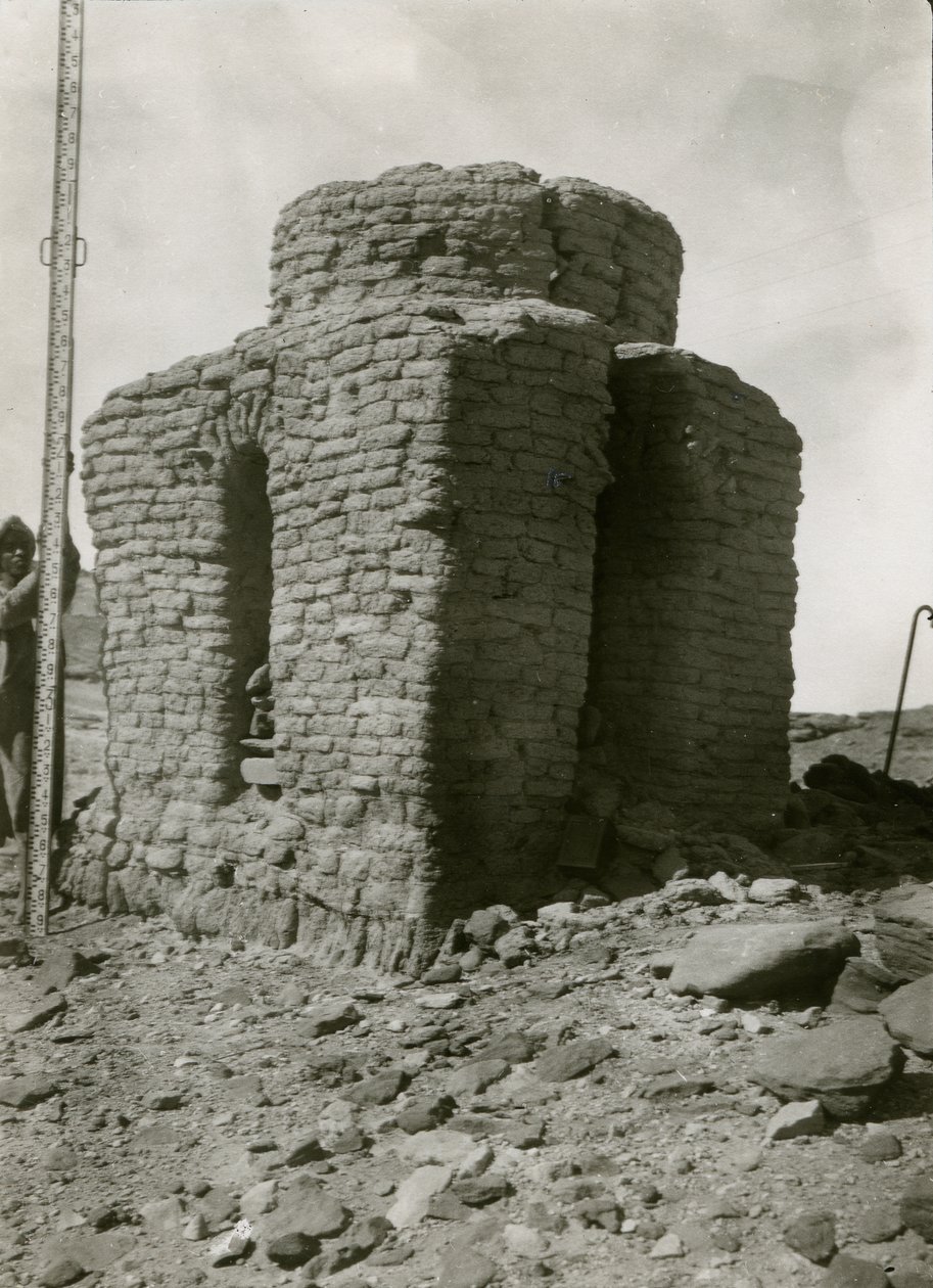 Sír az északi nekropoliszban, Qasr Ibrim, Egyiptom, fotó: Ugo Monneret de Villard alkotó: Ugo Monneret de Villard