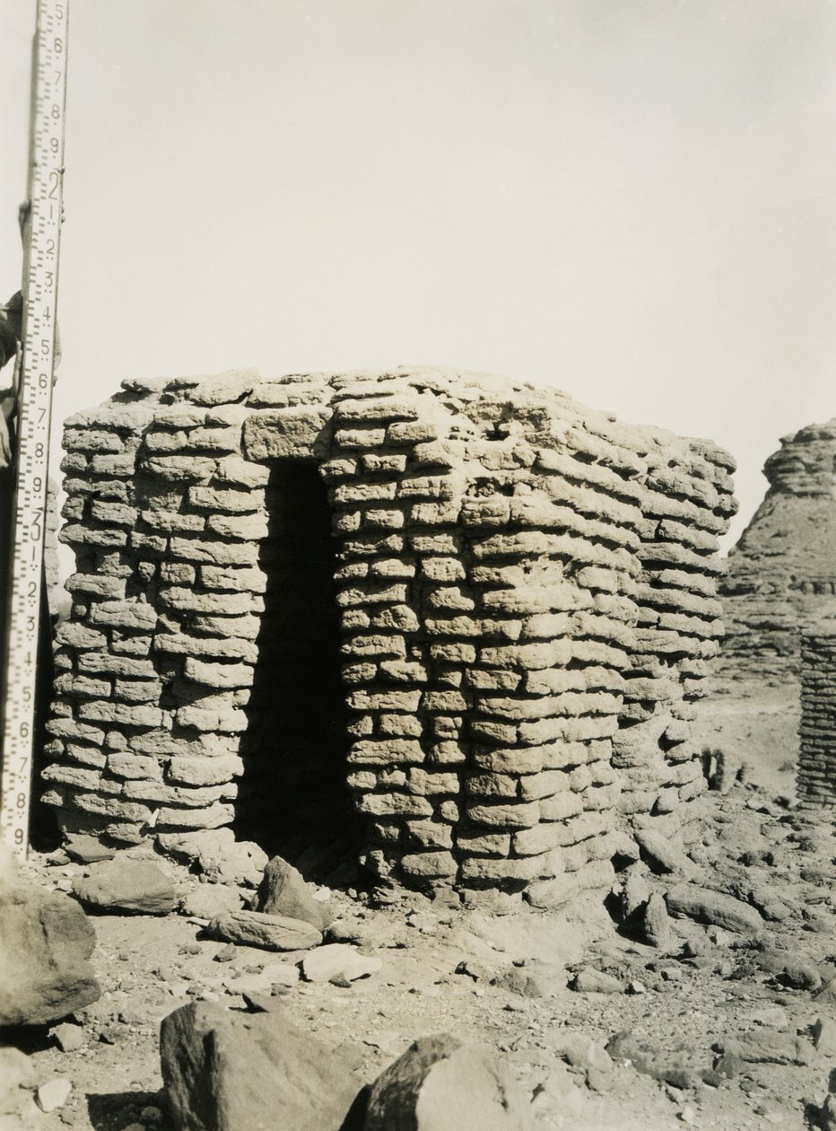 Sír az északi nekropoliszban, Qasr Ibrim, Egyiptom, fotó: Ugo Monneret de Villard alkotó: Ugo Monneret de Villard