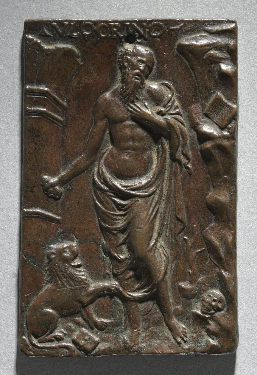 Szent Jeromos, 1500-as évek. alkotó: Ulocrino