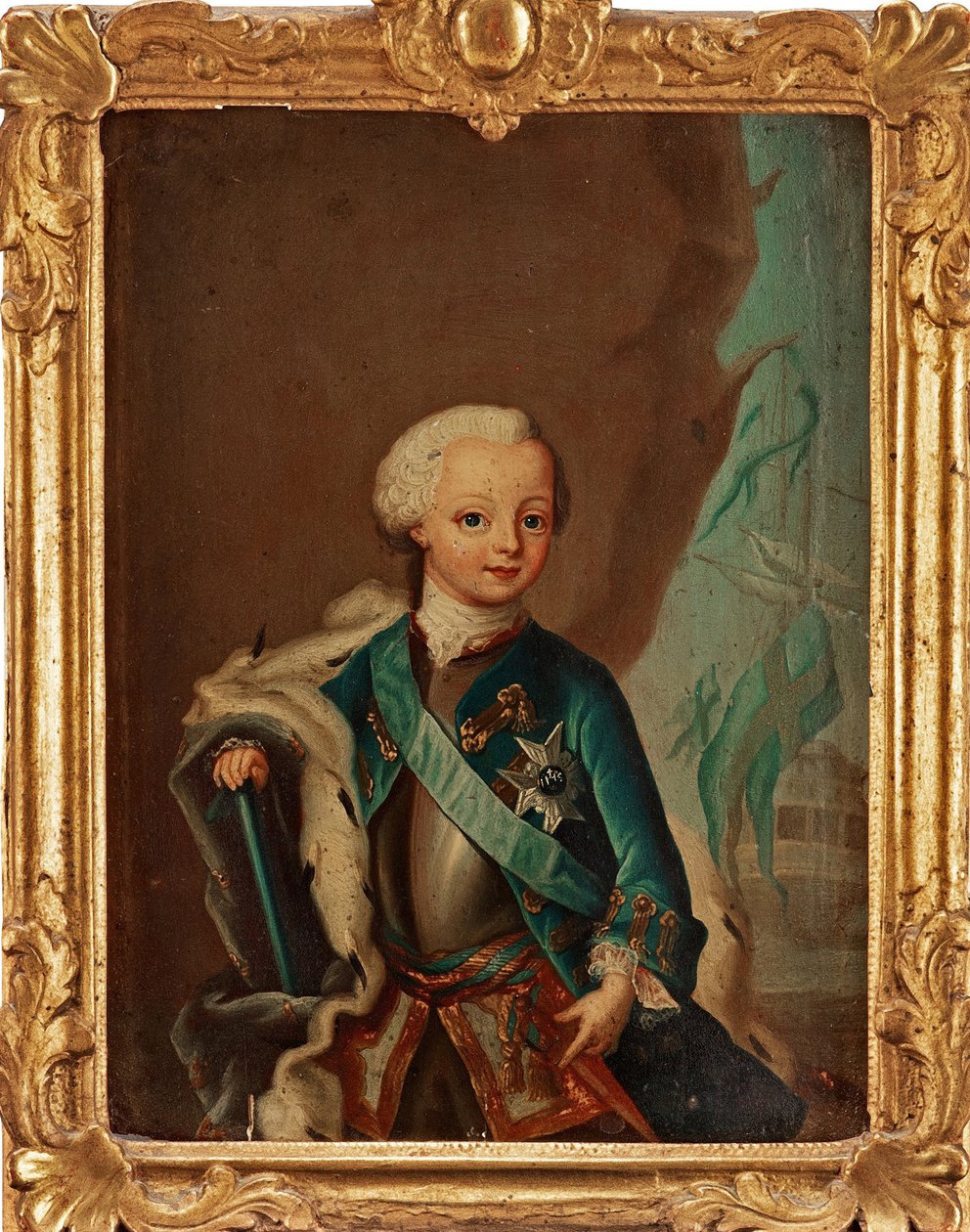 XIII. Károly svéd király (1748-1818) – Pasch, Ulrika Fredrika (1735-1796) XIII. Károly svéd herceg portréja alkotó: Ulrika Fredrika Pasch