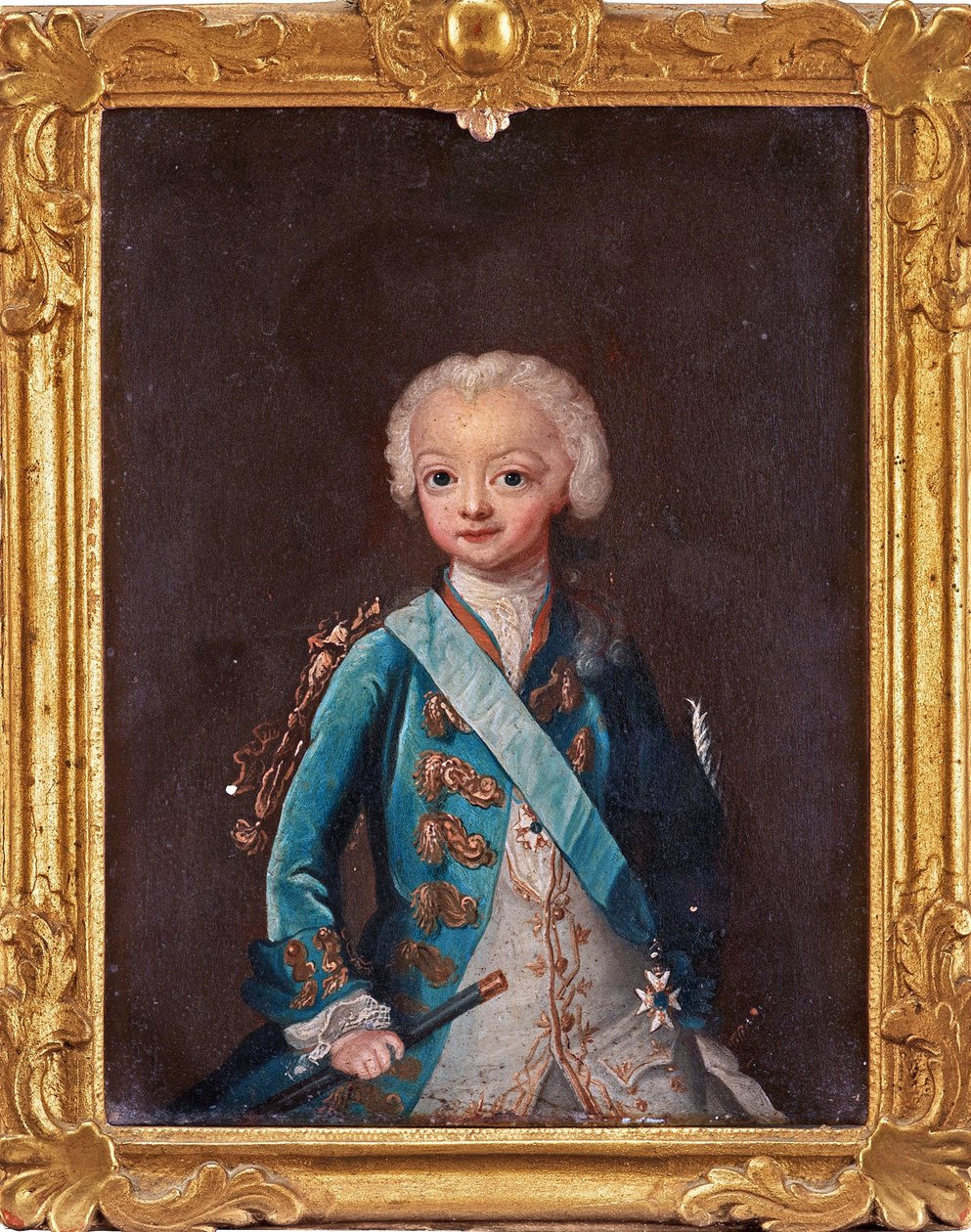III. Gusztáv (1746-1792) – Pasch, Ulrika Fredrika (1735-1796) portréja III. Gusztáv svéd koronahercegről alkotó: Ulrika Fredrika Pasch