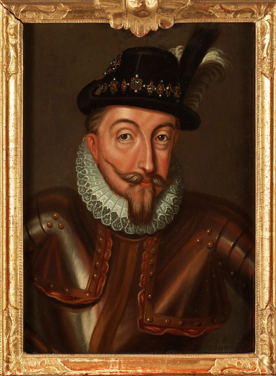 III. Vasa Zsigmond (1566-1632) lengyel király (1587-1632) és svéd (1592-1599) portréja - Pasch Ulrika Fredrika (1735-1796) III. Vasa Zsigmond lengyel király (1566-1632) portréja . ), - Olaj, fa, 21,5x15,5 - Magángyűjtemény alkotó: Ulrika Fredrika Pasch