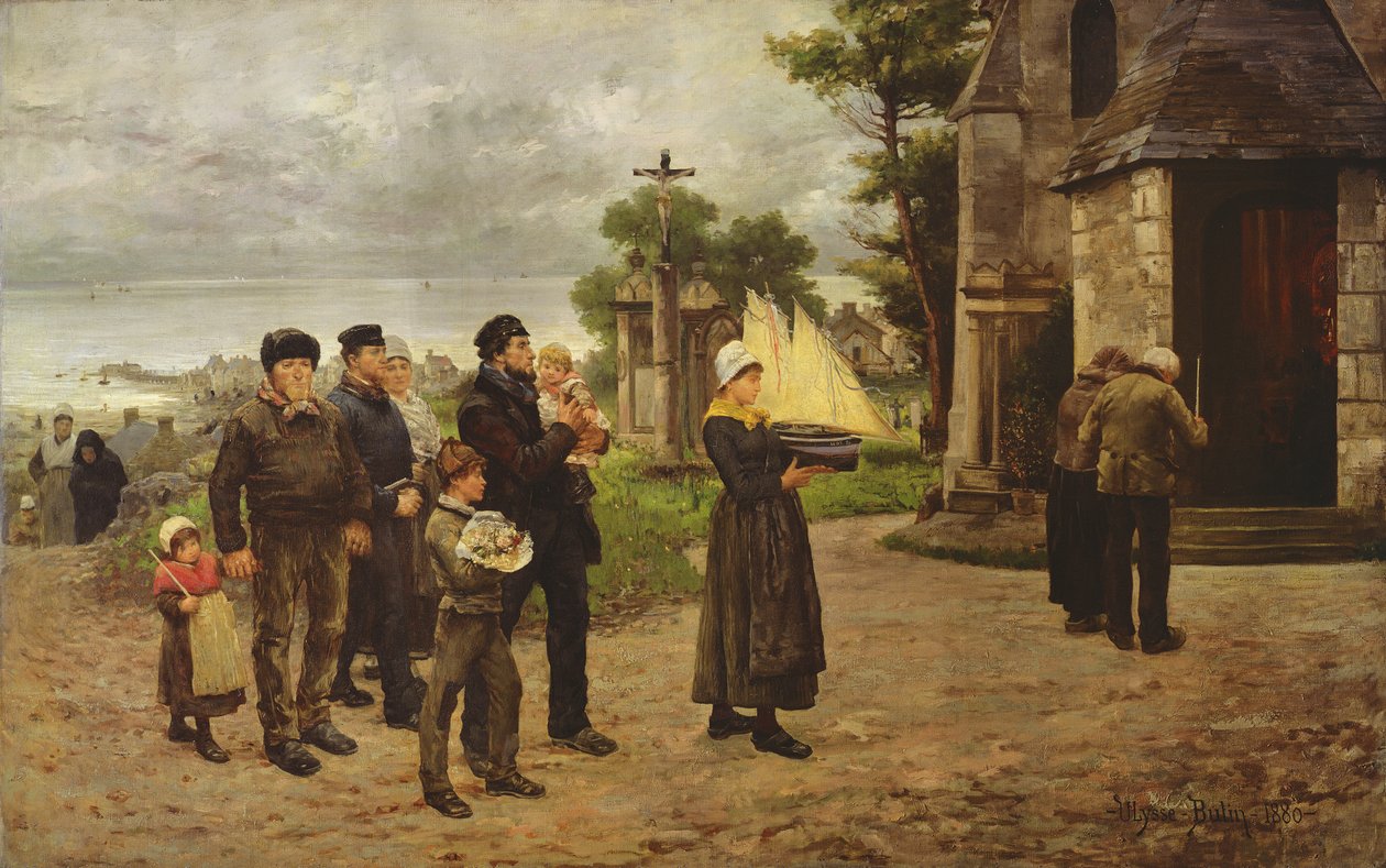Ex-Voto, 1880 alkotó: Ulysse Louis Auguste Butin